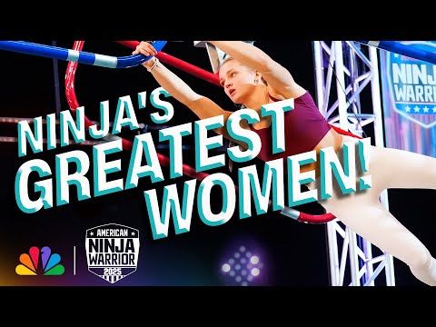 Inspiring Runs from the 2025 Women's Championship | American Ninja Warrior | NBC